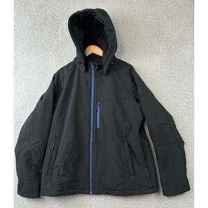 Ororo Heated Jacket Mens XL Black Removable Hood No Battery or Charger NWT
